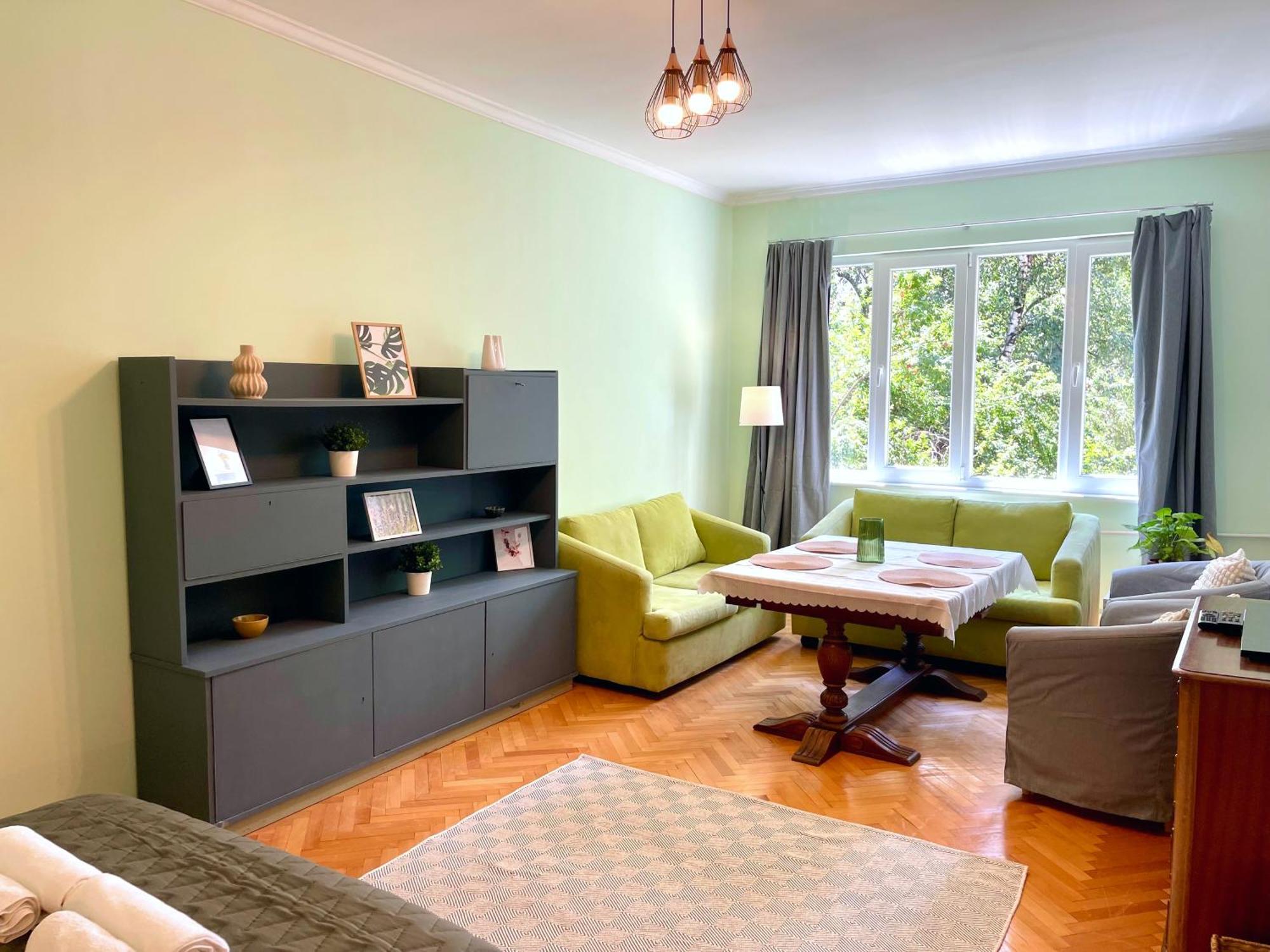 Bohemian Bright & Calm 2Br - Top Center - Private Balcony Софія Екстер'єр фото