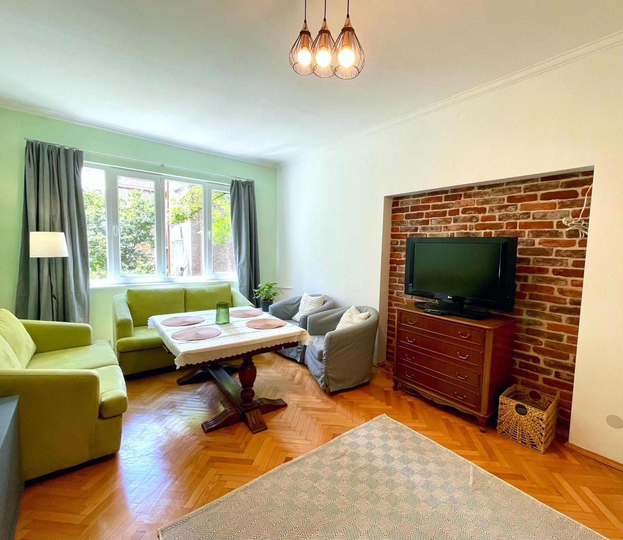 Bohemian Bright & Calm 2Br - Top Center - Private Balcony Софія Екстер'єр фото